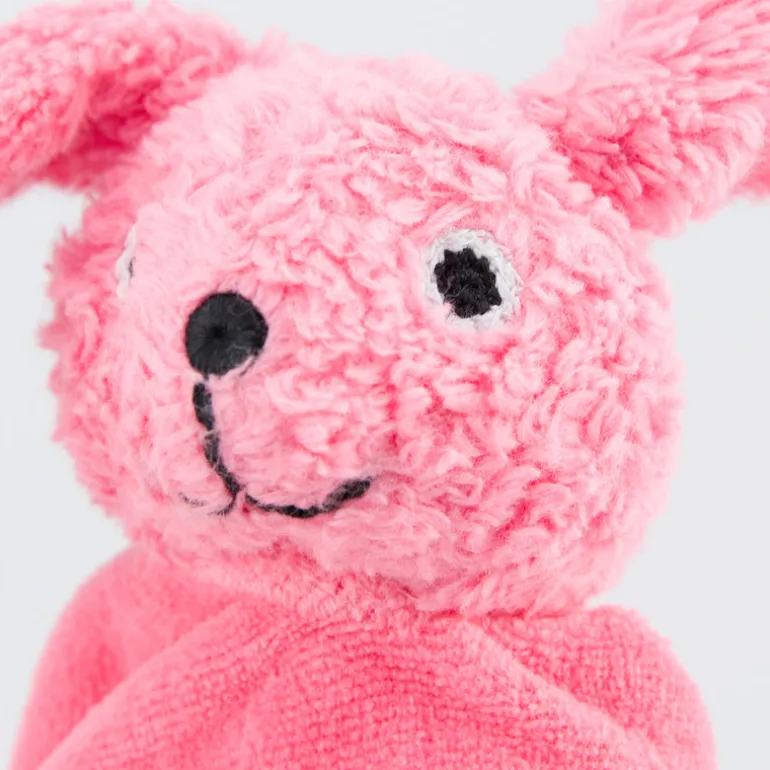 natureZOO Schmusetuch Hase rosa