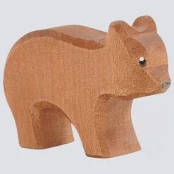 Ostheimer Holzfigur Bär klein laufend