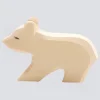 Ostheimer Holzfigur Eisbär klein Hals kurz