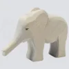 Ostheimer Holzfigur Elefant klein Rüssel gestreckt