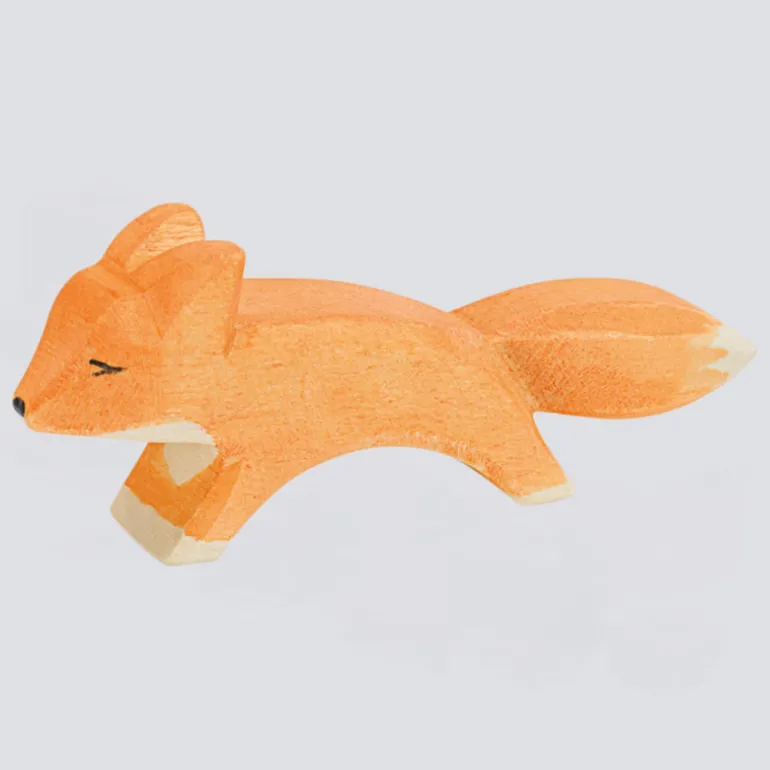 Ostheimer Holzfigur Fuchs klein laufend