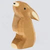 Ostheimer Holzfigur Hase Ohr tief