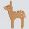 Ostheimer Holzfigur Hirschkalb stehend