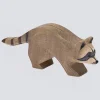 Ostheimer Holzfigur Waschbär laufend