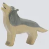 Ostheimer Holzfigur Wolf heulend