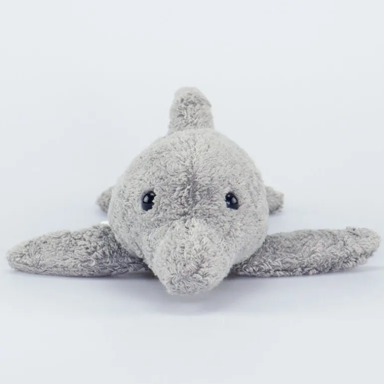 Plüsch Delphin grau