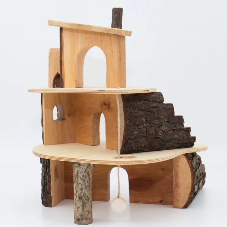 Puppenhaus aus Holz