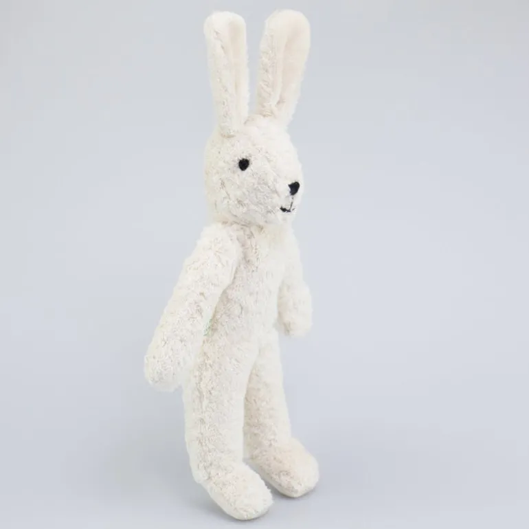 Schlenkertier Hase weiß - 30cm