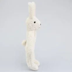 Schlenkertier Hase weiß - 30cm