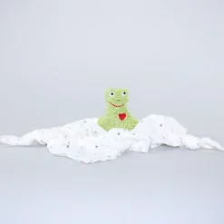 Schmusetuch Frosch
