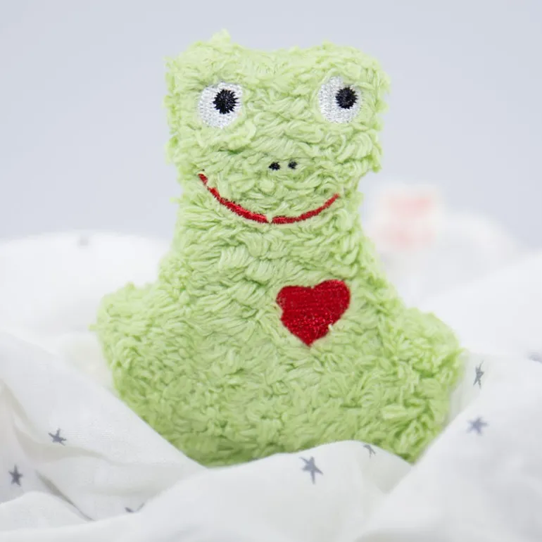 Schmusetuch Frosch