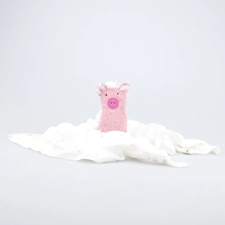 Schmusetuch Schwein