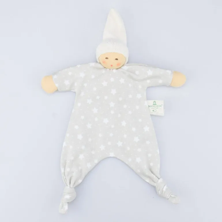 Schmusetuch Sternenpüppchen beige