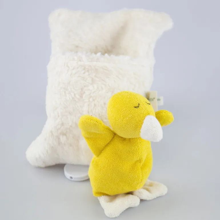 Spieluhr Küken im Baumwollbett