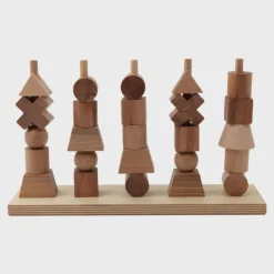 Steckspielzeug natur