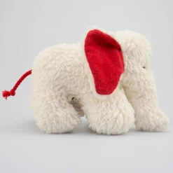 Stofftier Elefant Fanti weiß