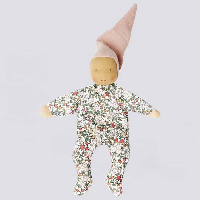 Waldorfpuppe Nini Blümchen - 22 cm