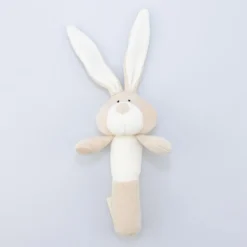 Wooly Organic Knistergreifling Hase mit Rassel