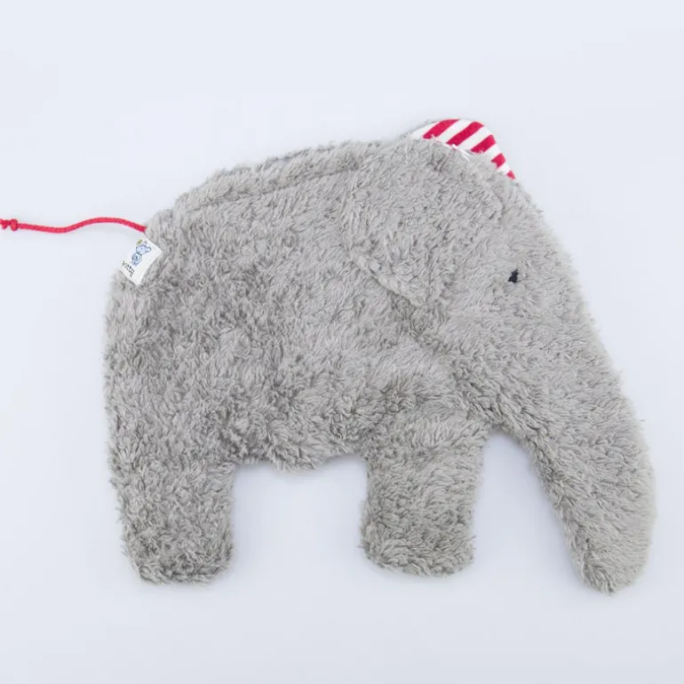 Wärmekissen Elefant grau - Kirschkern- oder Dinkel-Inlett